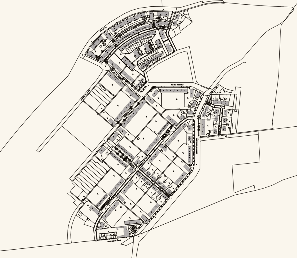 Plan masse Stockfeld
