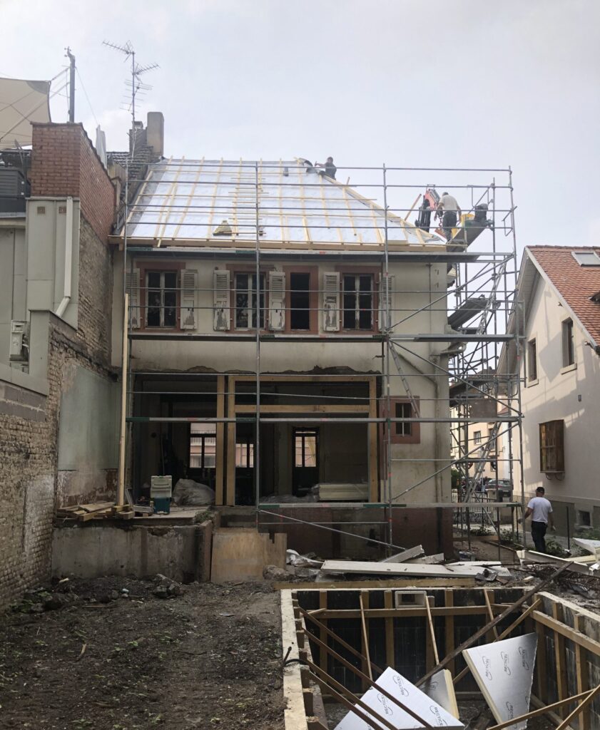 terrasse et extension bois